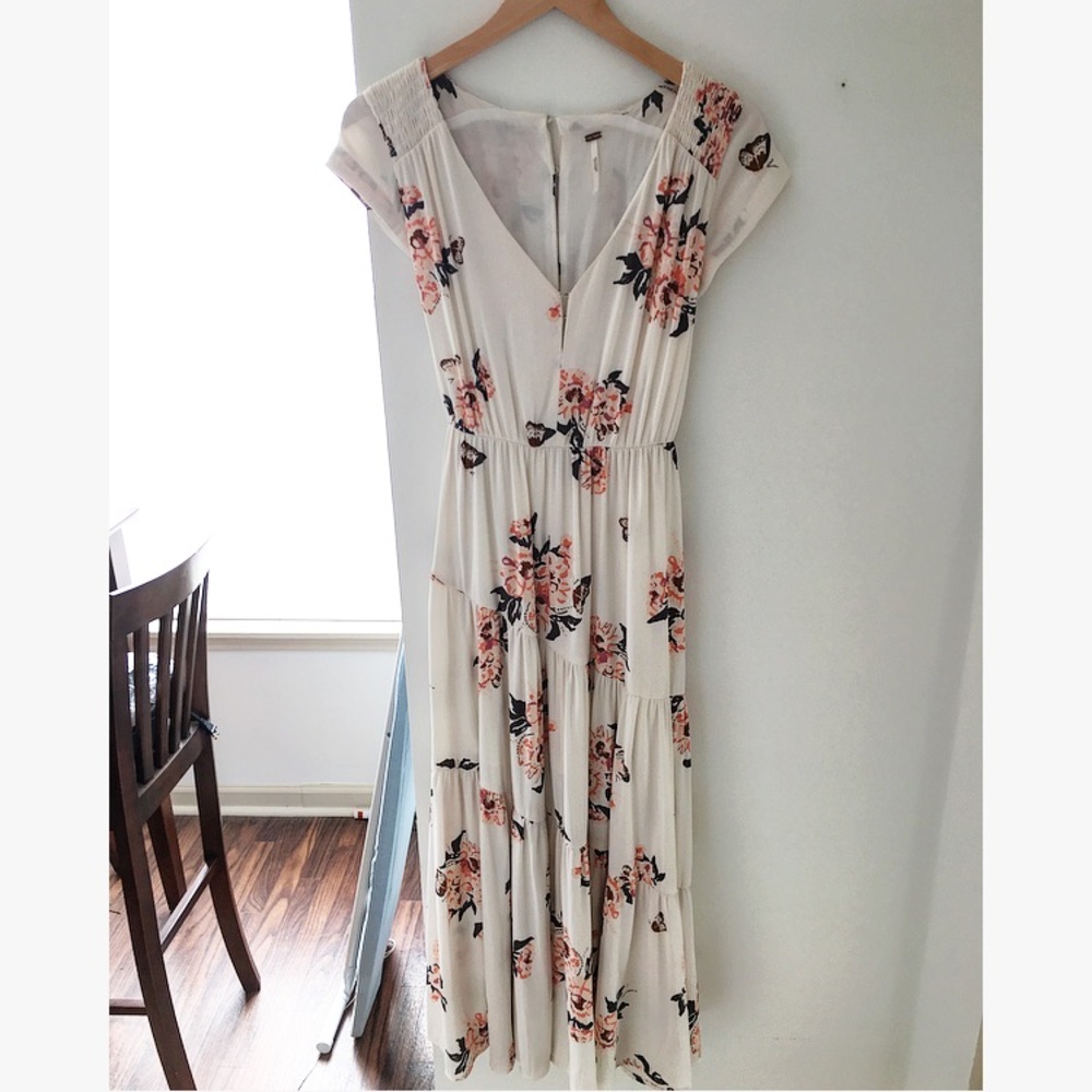 Free people Floral Maxi Dress